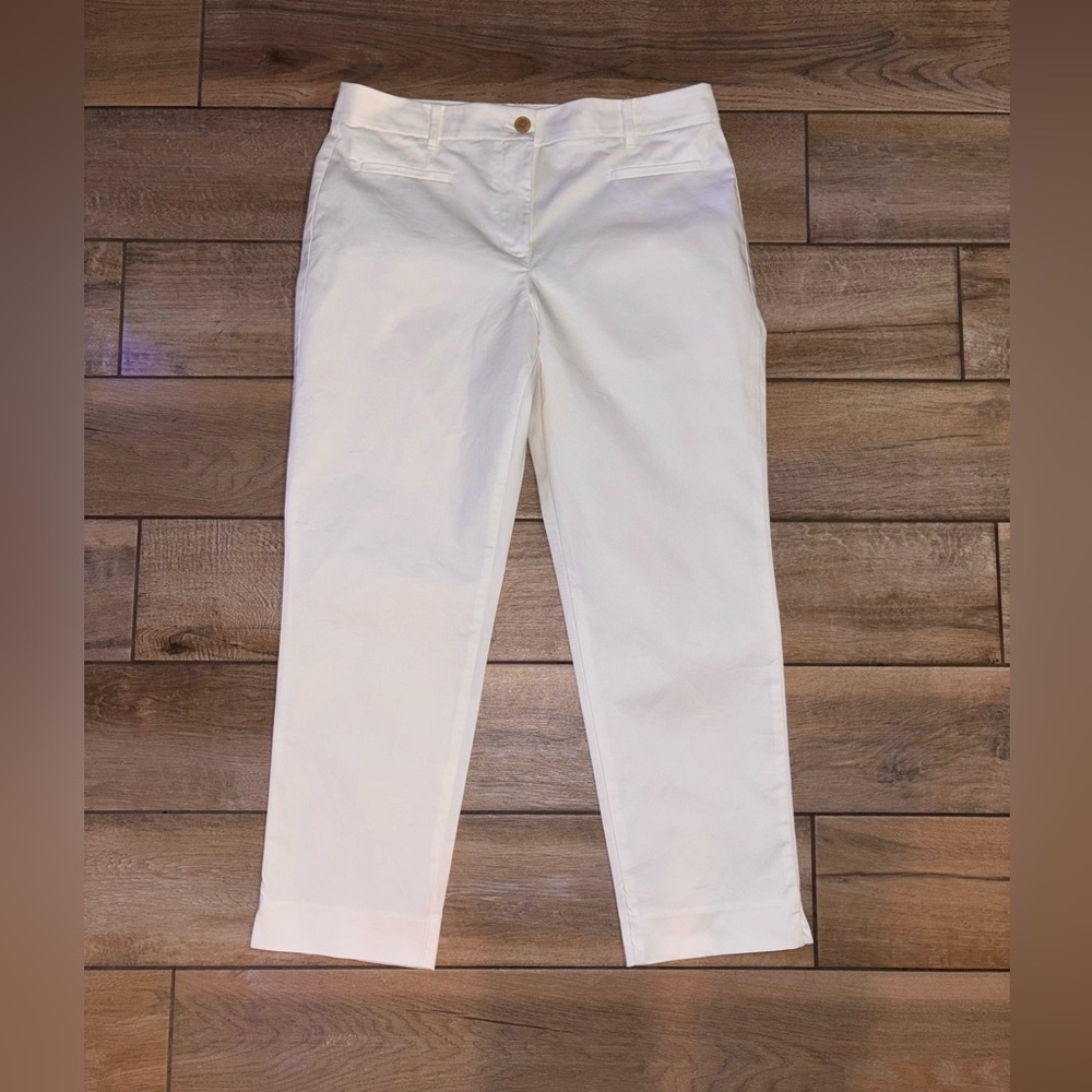 Ann Taylor Ankle Pants, White, size:8